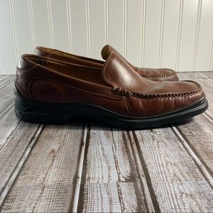 Cole Haan Air Men Santa Barbara Brown Leather Slip On Loafers Shoes 07184 Sz 11M